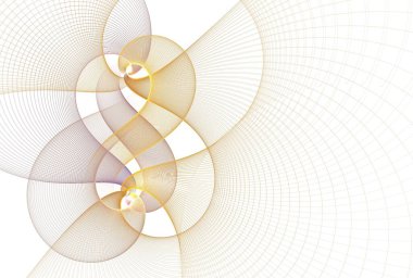 Beyaz spiral çizgileri olan soyut arkaplan