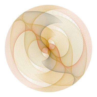 Bir arkaplanın soyut vektör çizimi