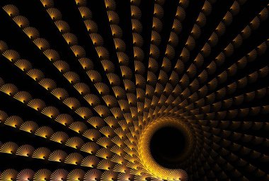 Yaratıcı tasarım için soyut fraktal arkaplan