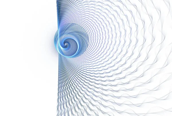 Textura Fractal Azul Obra Arte Digital Para Diseño Gráfico Creativo — Foto de Stock