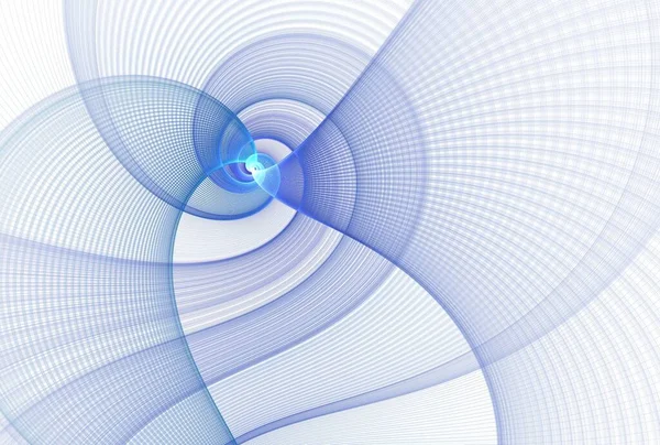 Abstrakter Hintergrund Mit Blauer Spirale — Stockfoto