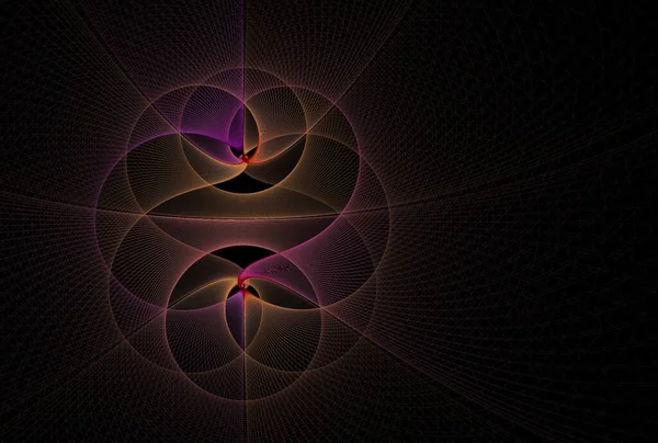 Fundo Abstrato Com Uma Espiral Brilhante — Fotografia de Stock