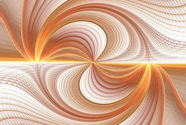 Serie Estallido Fractal Composición Líneas Espiral Colores Sobre Tema Ciencia — Foto de Stock