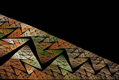 suluboya desenli soyut geometrik desen.