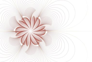 Yaratıcı tasarım için soyut fraktal çizim