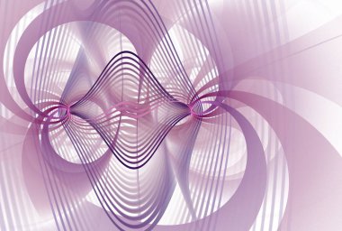 Dalga ve çizgilerle soyut arkaplan