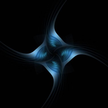 soyut arkaplan, geleceksel şekiller, dijital sanat.