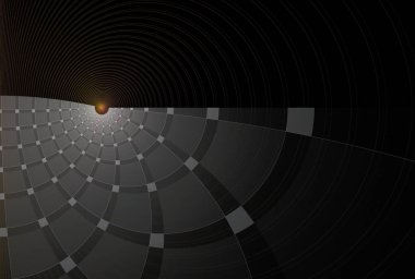 Geometrik şekilli soyut arkaplan