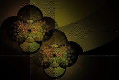 Gelecek tasarımı ile soyut arkaplan