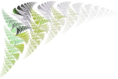 Beyaz çiçekli soyut arkaplan