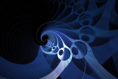 hareket bulanıklığı olan soyut mavi arkaplan