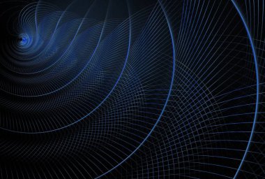 Fraktal doku serisi. Bilim, teknoloji, eğitim ve bilgisayar konularındaki üç boyutlu şebekelerin bileşimi