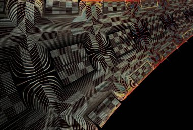 Siyah ve beyaz desenli soyut arkaplan