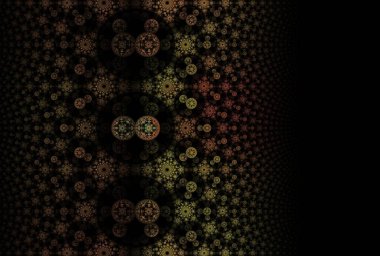 Soyut fraktal arkaplan. vektör illüstrasyonu.