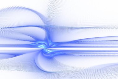 Mavi dalgalı soyut arkaplan