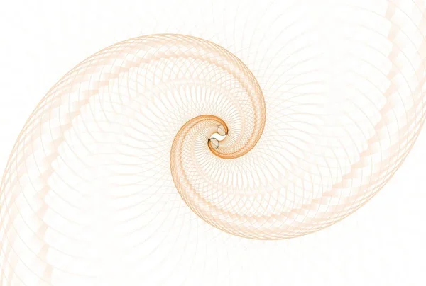 Spiralfraktalmönster Abstrakt Bakgrund Vektor Illustration — Stockfoto
