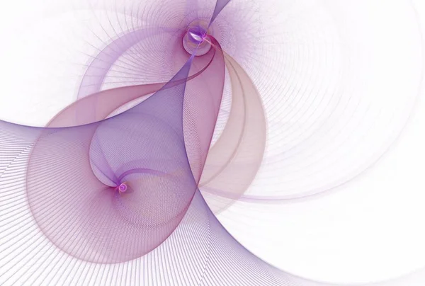 Fundo Fractal Abstrato Com Uma Espiral Brilhante — Fotografia de Stock