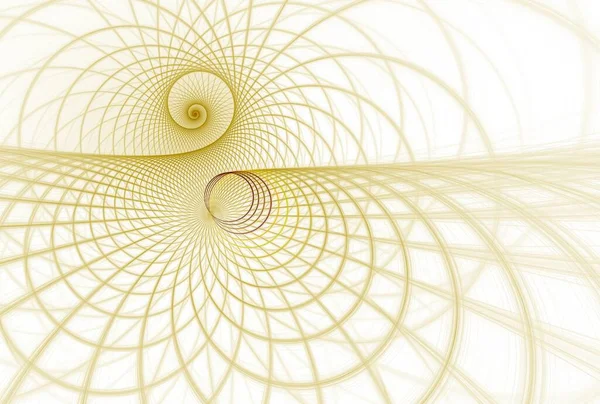 Padrão Fractal Espiral Para Design Criativo — Fotografia de Stock