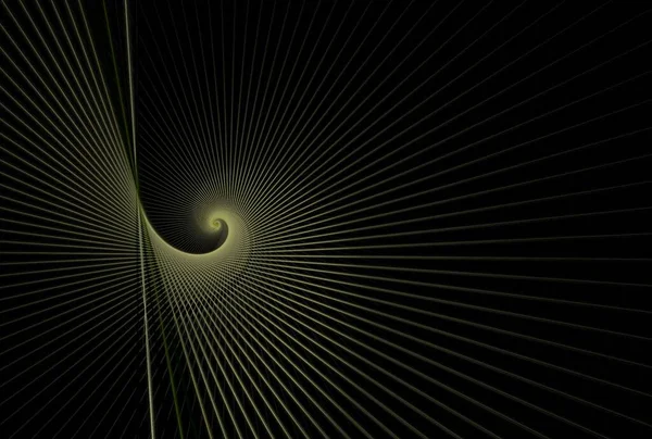 分形爆裂系列 关于科学 技术和设计主题的径向射线和灯光的组合 — 图库照片