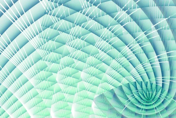 Komplizierte Wellen Mit Liniendesign Abstraktem Farbverlauf Hintergrund Illustration — Stockfoto