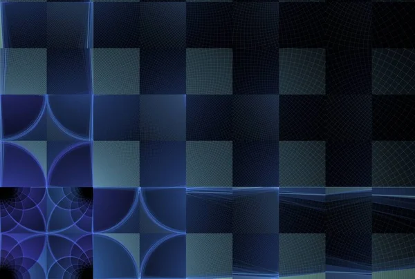 Абстрактний Фон Синьо Фіолетовими Лініями — стокове фото
