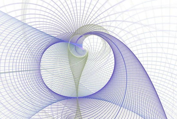 Serie Rejilla Fractal Composición Elementos Geométricos Radiales Circulares Sobre Educación — Foto de Stock