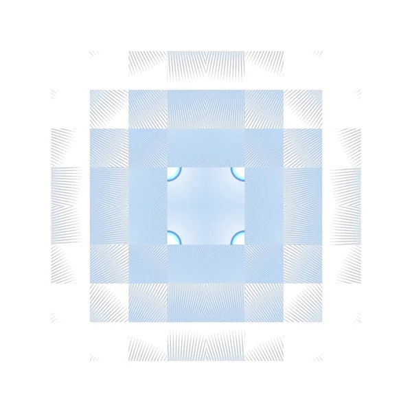 Abstrakt Bakgrund Med Geometriska Element Vektor Illustration — Stockfoto