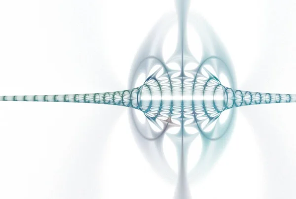 Kompliziertes Fraktales Stringdesign Abstrakter Hintergrund Illustration — Stockfoto
