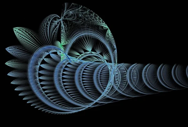 Soyut fraktal arkaplan. bilgisayar destekli grafikler.