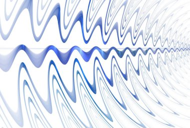 beyaz zemin üzerinde dijital fraktal resim çizgileri