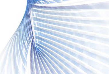 Yansımalı soyut mavi arkaplan