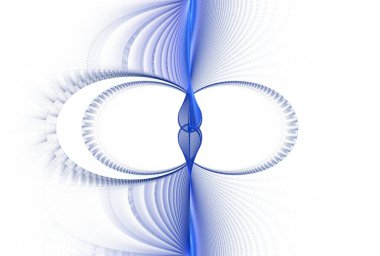 Yaratıcı tasarım için soyut fraktal çizim