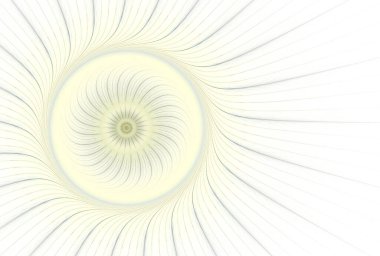 Fraktal patlama serisi. Bilim, teknoloji ve bilim projeleriyle birlikte kullanılacak dairesel ve radyal geometrik örüntünün bileşimi