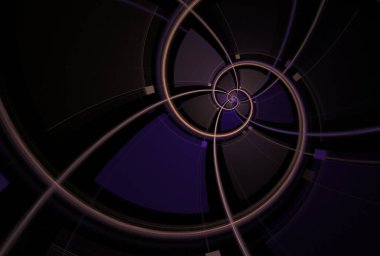 Yaratıcı tasarım için soyut fraktal arkaplan