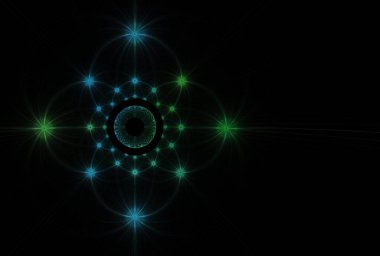 Soyut fraktal arkaplan. bilgisayar destekli grafikler.