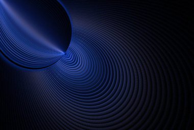 Mavi dalgalı soyut arkaplan