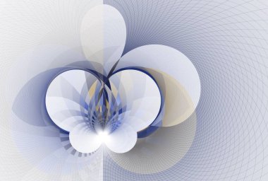 Çiçeklerle soyut arkaplan