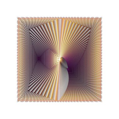 Geometrik şekilli soyut arkaplan