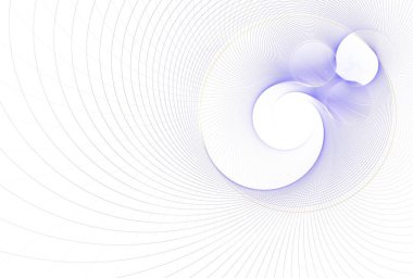 Karmaşık menekşe, pembe ve mor soyut kıvrımlı spiral dalgalar tasarımı