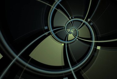 Yaratıcı tasarım için soyut fraktal arkaplan