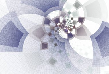 Yaratıcı tasarım için soyut fraktal arkaplan