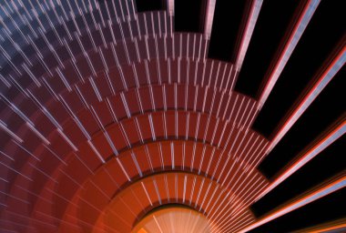 dinamik tünelin soyut arkaplanı