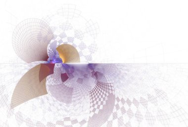 Bilgisayar tarafından oluşturulan soyut arkaplan