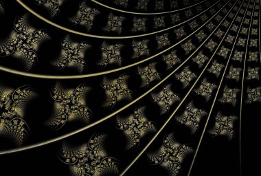 Yaratıcı tasarım için soyut fraktal arkaplan.