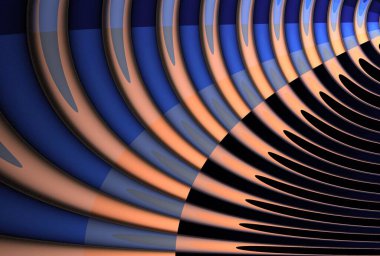 Metal soyut arkaplanın 3d görüntülemesi