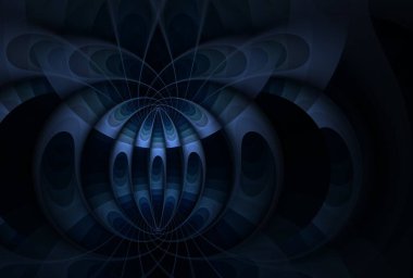 Geometrik şekilli ve daireli soyut arkaplan