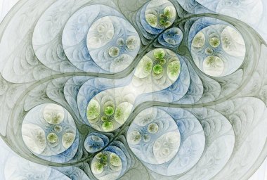 Yaratıcı tasarım için soyut fraktal arkaplan