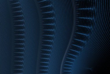 Bilgisayar tarafından oluşturulan 3d 'nin soyut arkaplanı