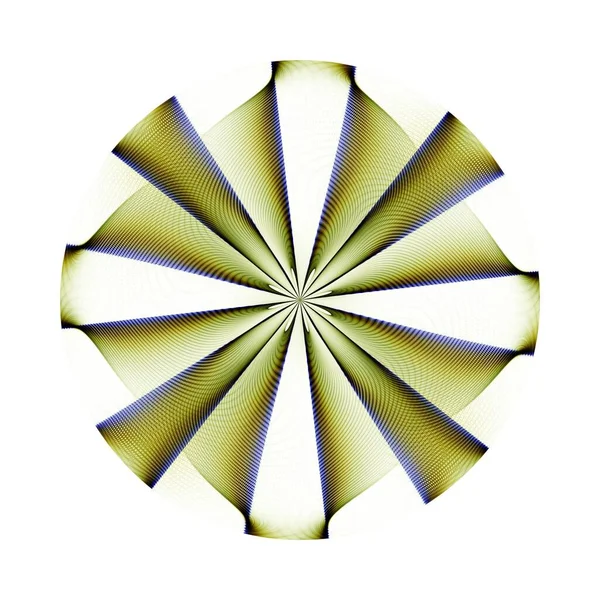  Beyaz arkaplanda dijital fraktal resim