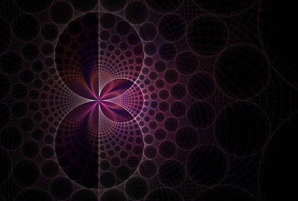 Yaratıcı tasarım için soyut fraktal arkaplan